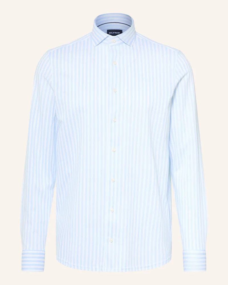 Olymp Hemd Luxor Modern Fit blau Weiss