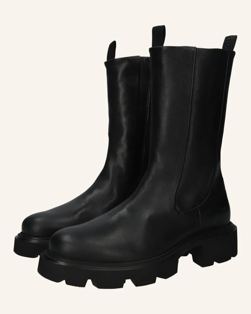Blackstone Stiefeletten schwarz Schwarz