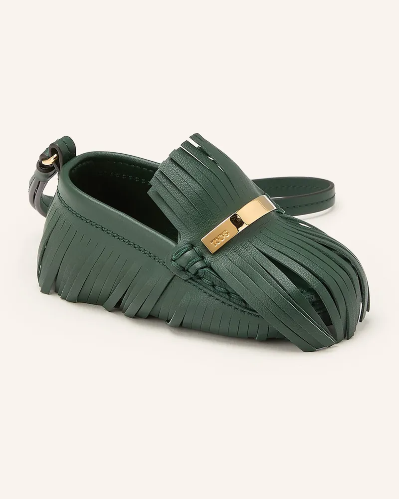 TOD'S Taschenanhänger GOMMINO Dunkelgrün