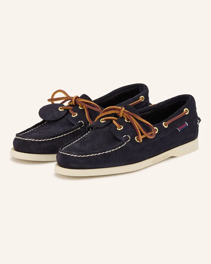 Sebago Bootsschuhe Portland blau Dunkelblau