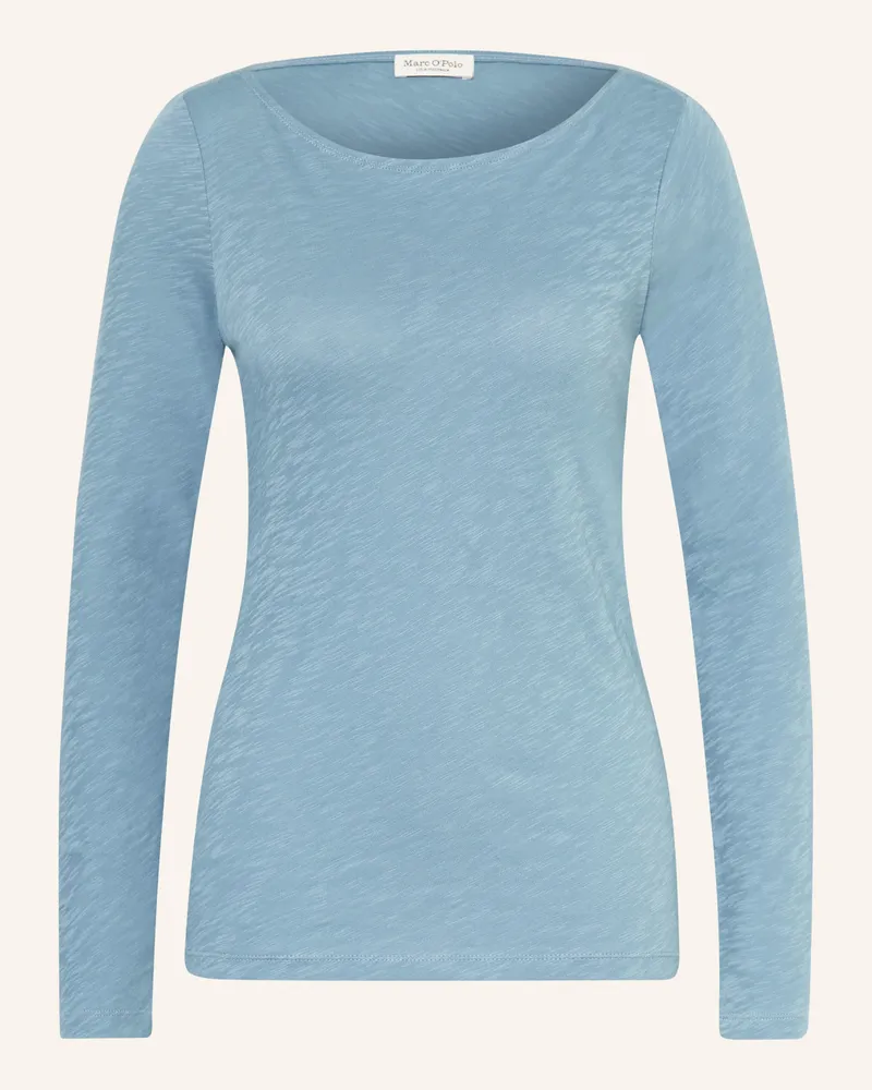 Marc O'Polo Longsleeve blau Blau