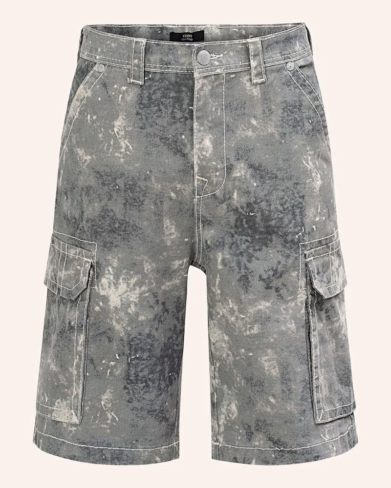 True Religion Cargo-Shorts Vinny Big T grau Grau