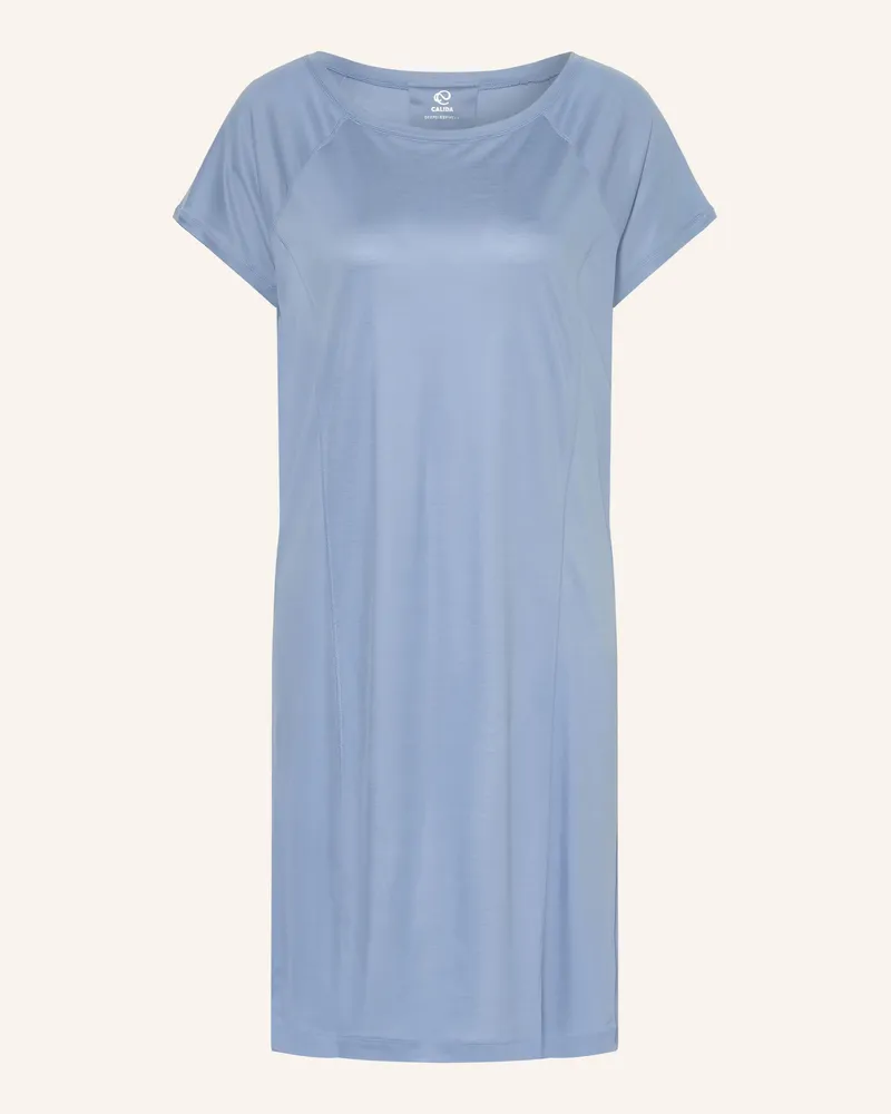 Calida Nachthemd Dsw Cooling blau Blaugrau
