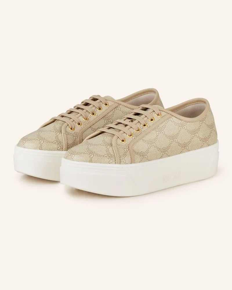 MCM Sneaker SKYWARD - I9 SS24 OATMEAL Beige