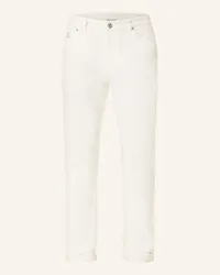 Brunello Cucinelli Jeans Leisure Fit Weiss