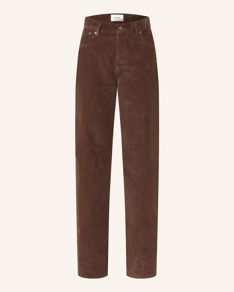 Haikure Cordhose KOREA Dunkelbraun