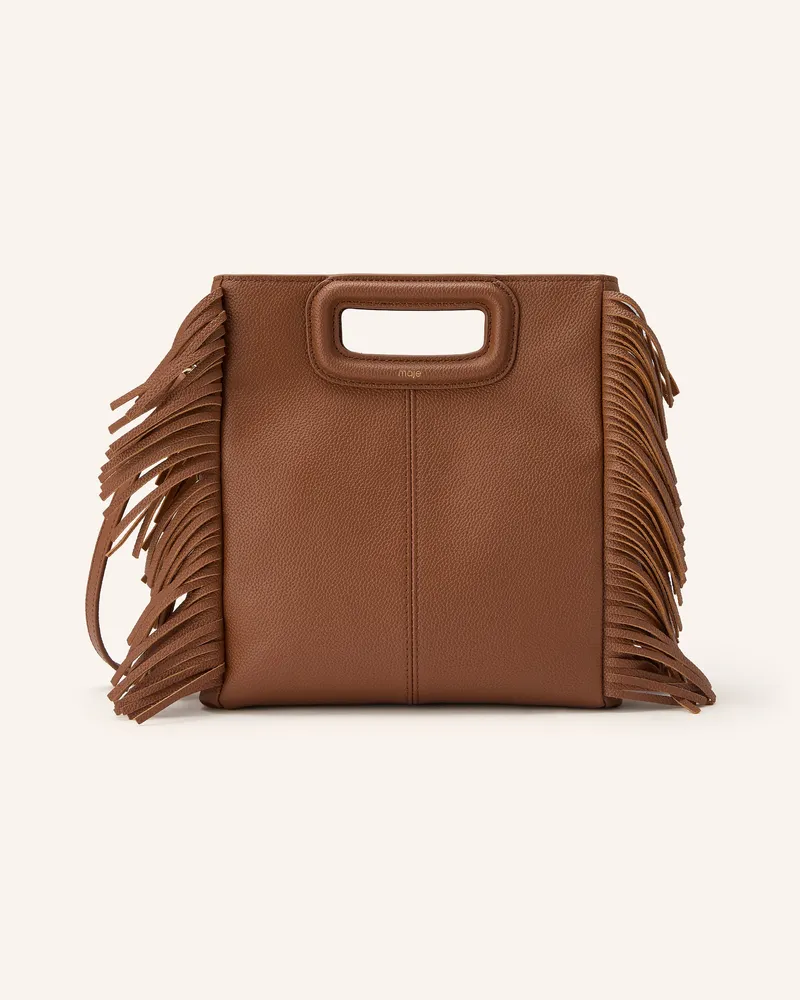 Maje Handtasche braun Braun