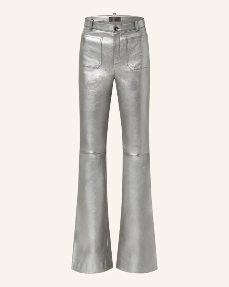 Stouls Lederhose LAURENT Silber