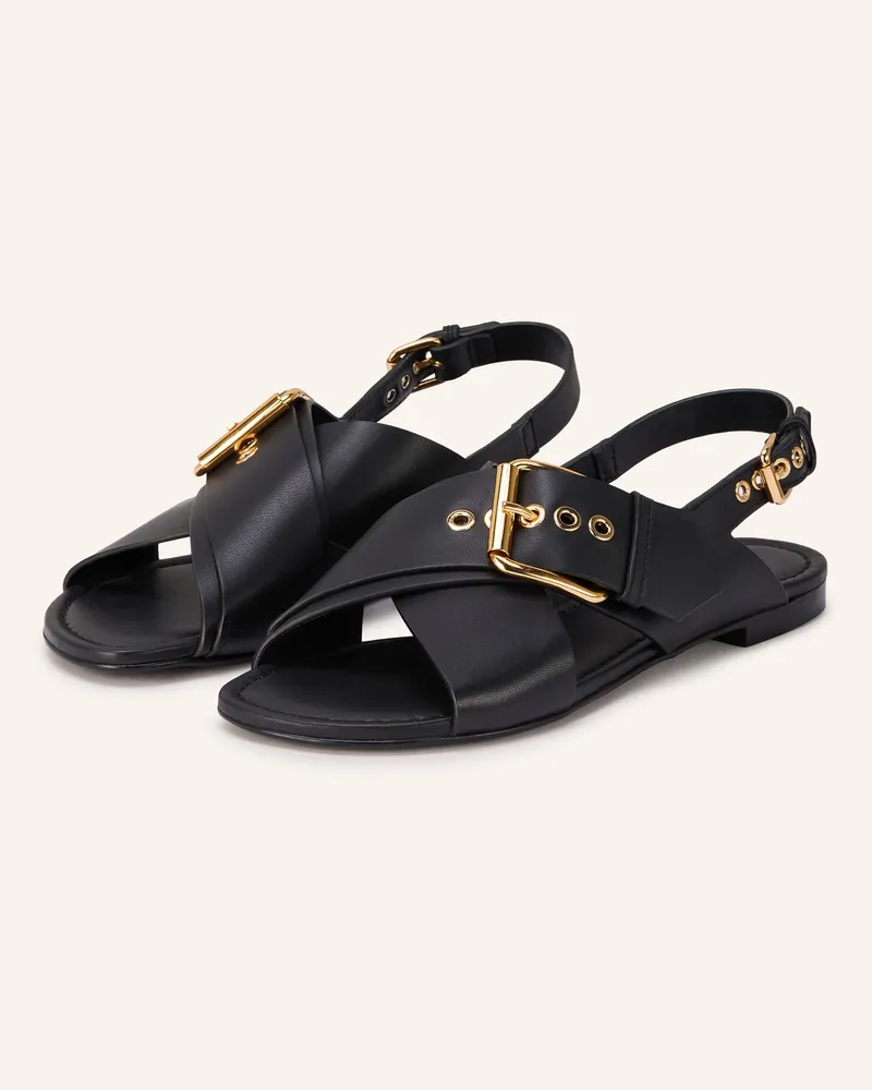 Attilio Giusti Leombruni Sandalen Schwarz