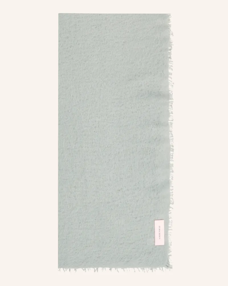 Puschoen Cashmere-Schal OMBRE Grün
