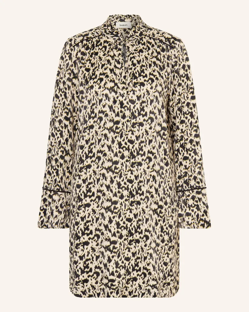 ba&sh Satinkleid Perla weiss Ecru