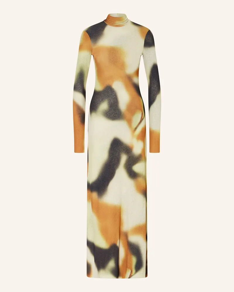 Nanushka Kleid Nemy beige Dunkelgelb