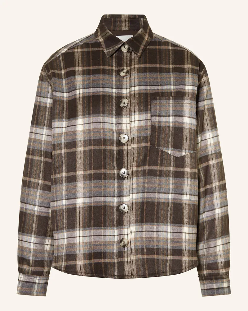 Neo Noir Overjacket Dunkelbraun