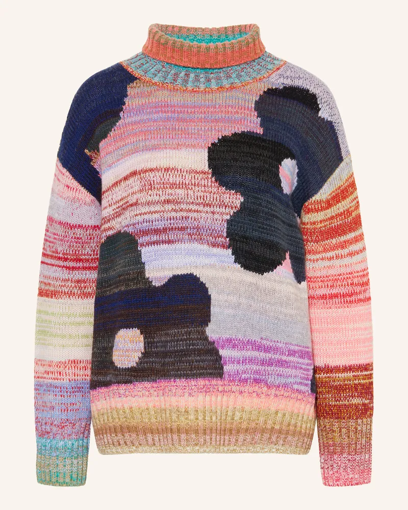 FTC Cashmere Rollkragenpullover aus Cashmere Pink