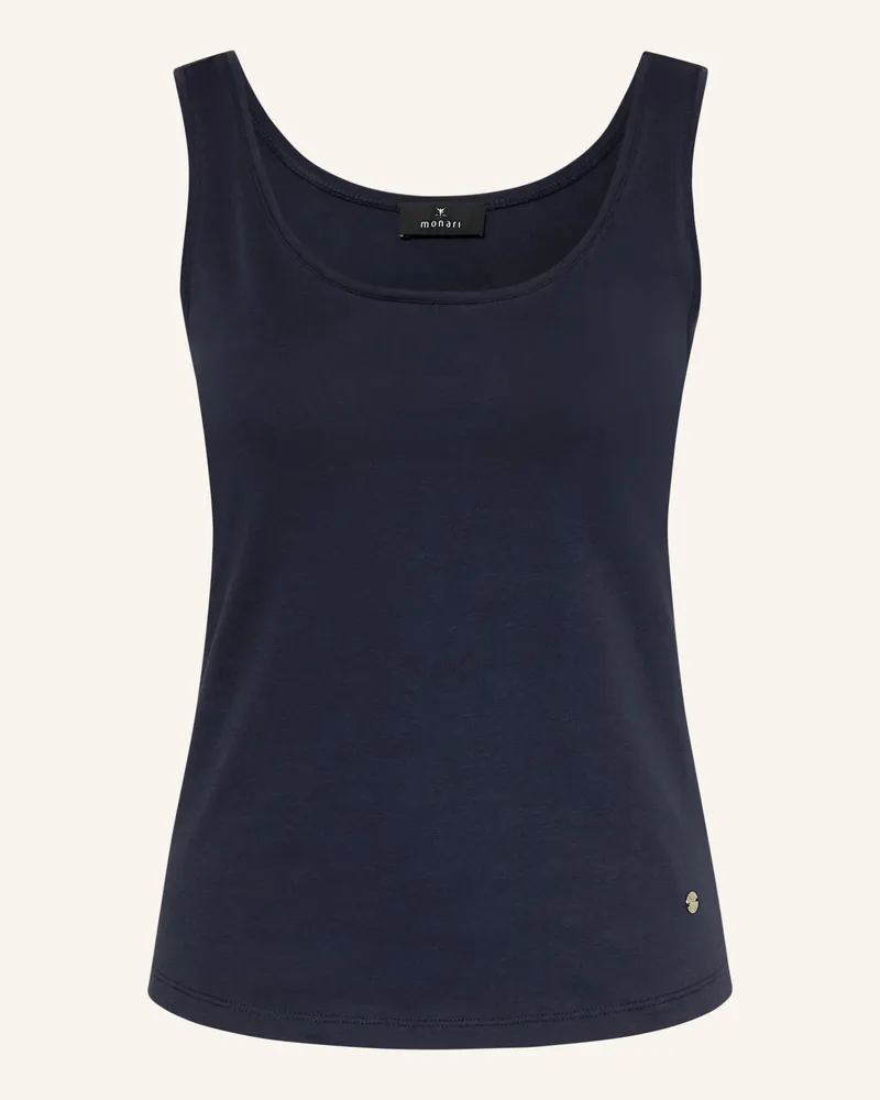 monari Top blau Dunkelblau