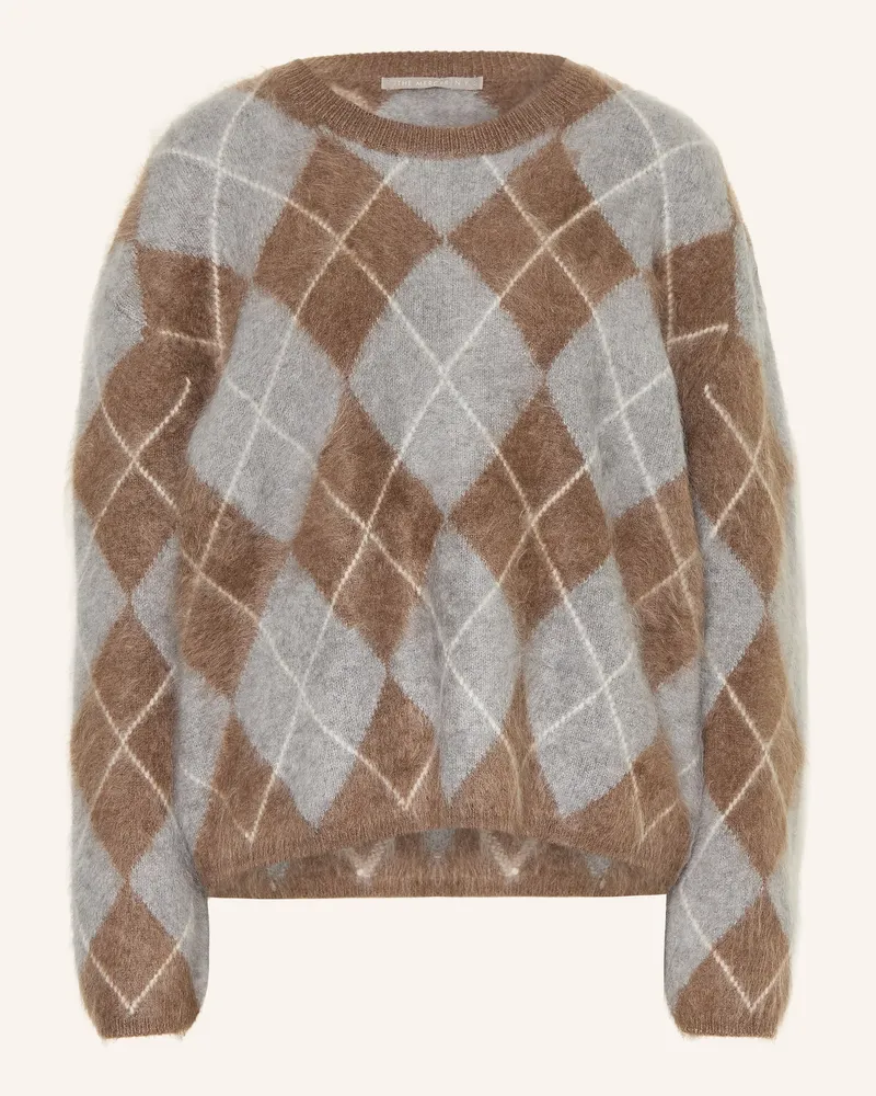 (THE MERCER) N.Y. Cashmere-Pullover braun Grau