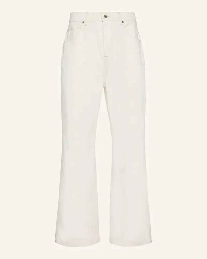 7 for all mankind Pants Wide Leg Wide Leg Fit weiss Weiss