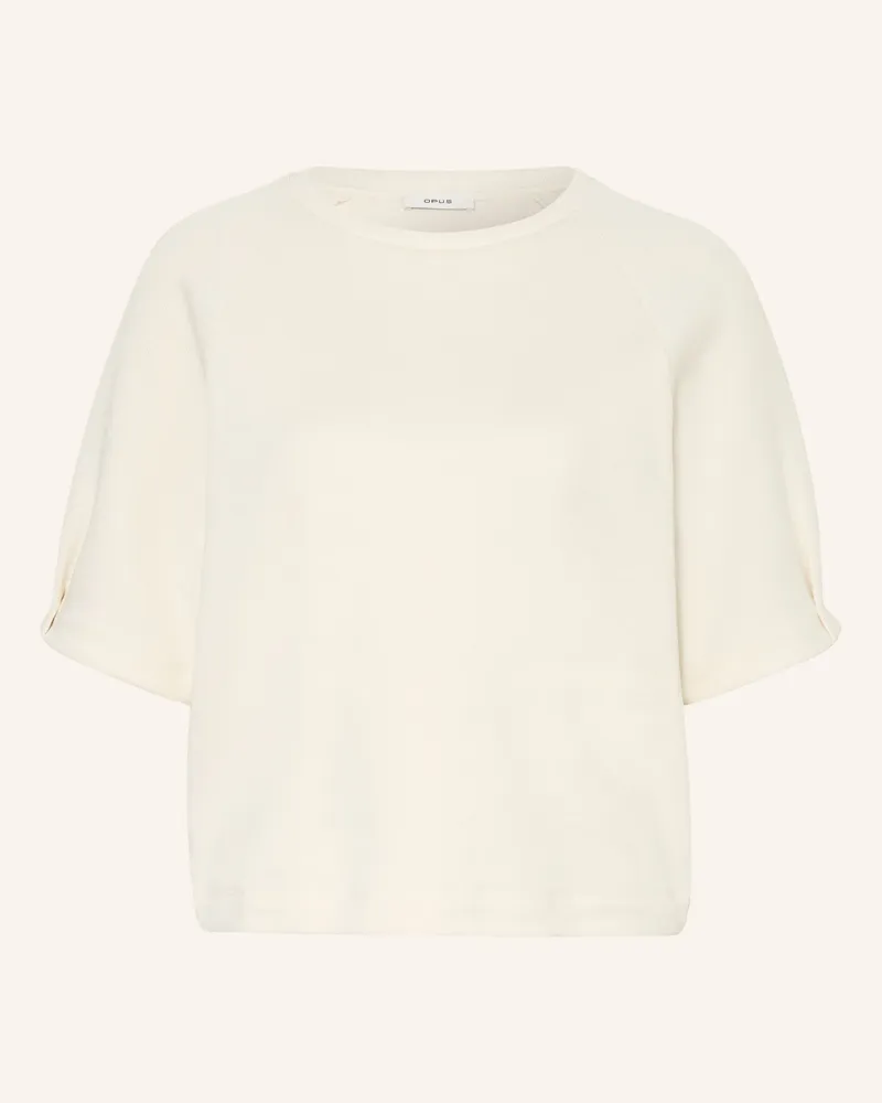 OPUS Sweatshirt Guschel weiss Creme