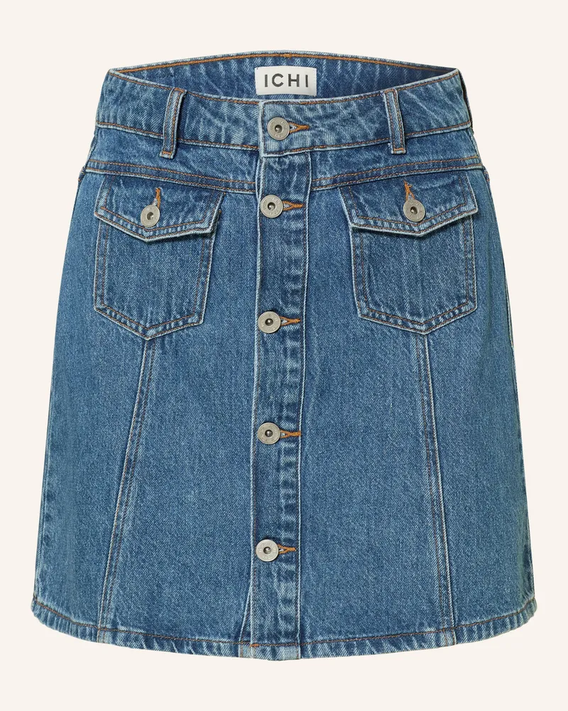 ICHI Jeansrock Ihpamila blau Blau