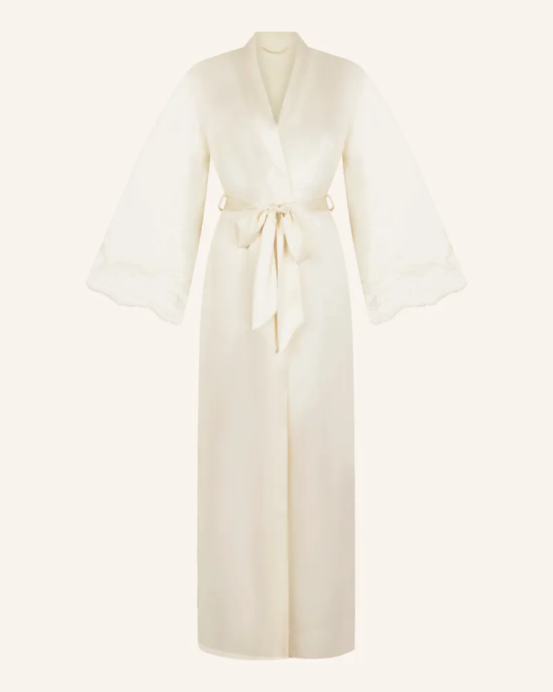 Hunkemöller Bademantel VALERIE KIMONO Weiss