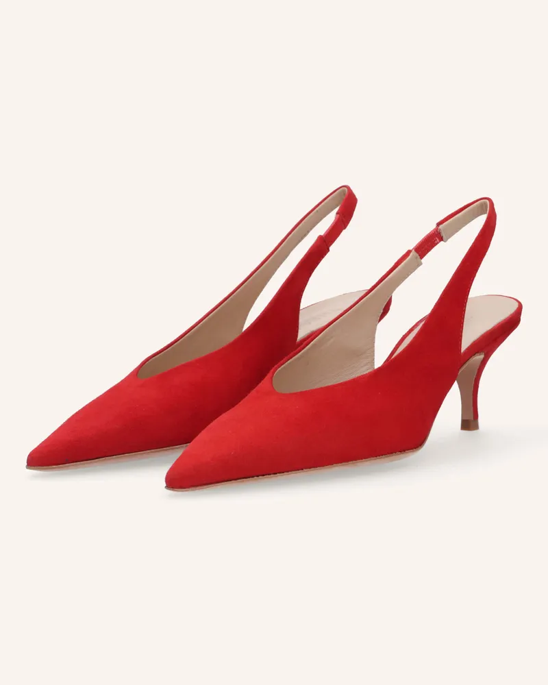 Thea Mika Slingpumps Rot