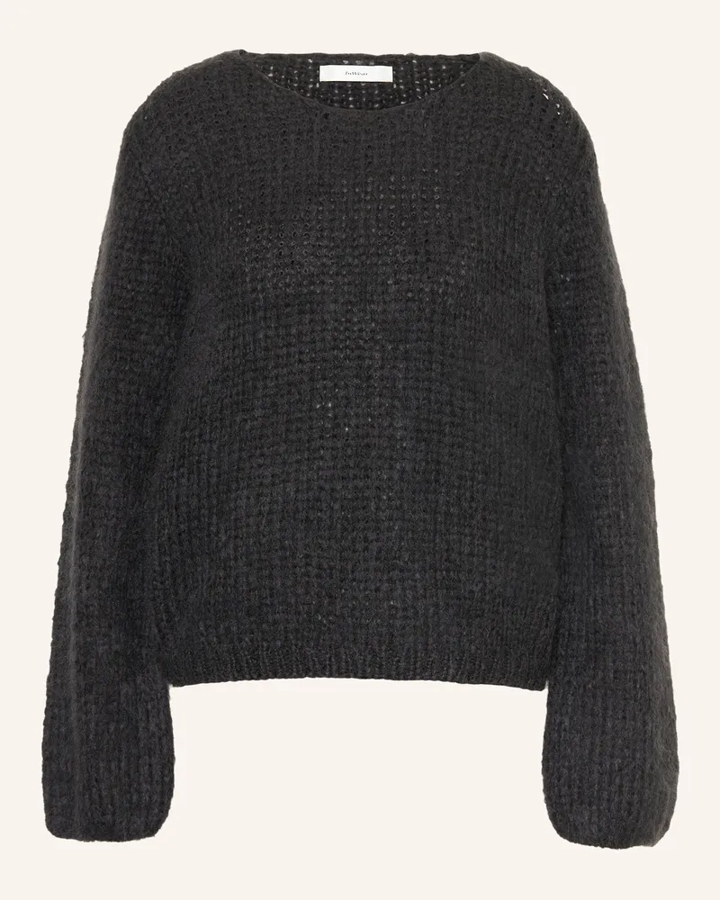 InWear Mohair-Pullover JETRAIW Dunkelgrau