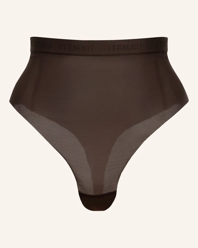 ITEM m6 Shape-Slip ALL MESH Dunkelbraun