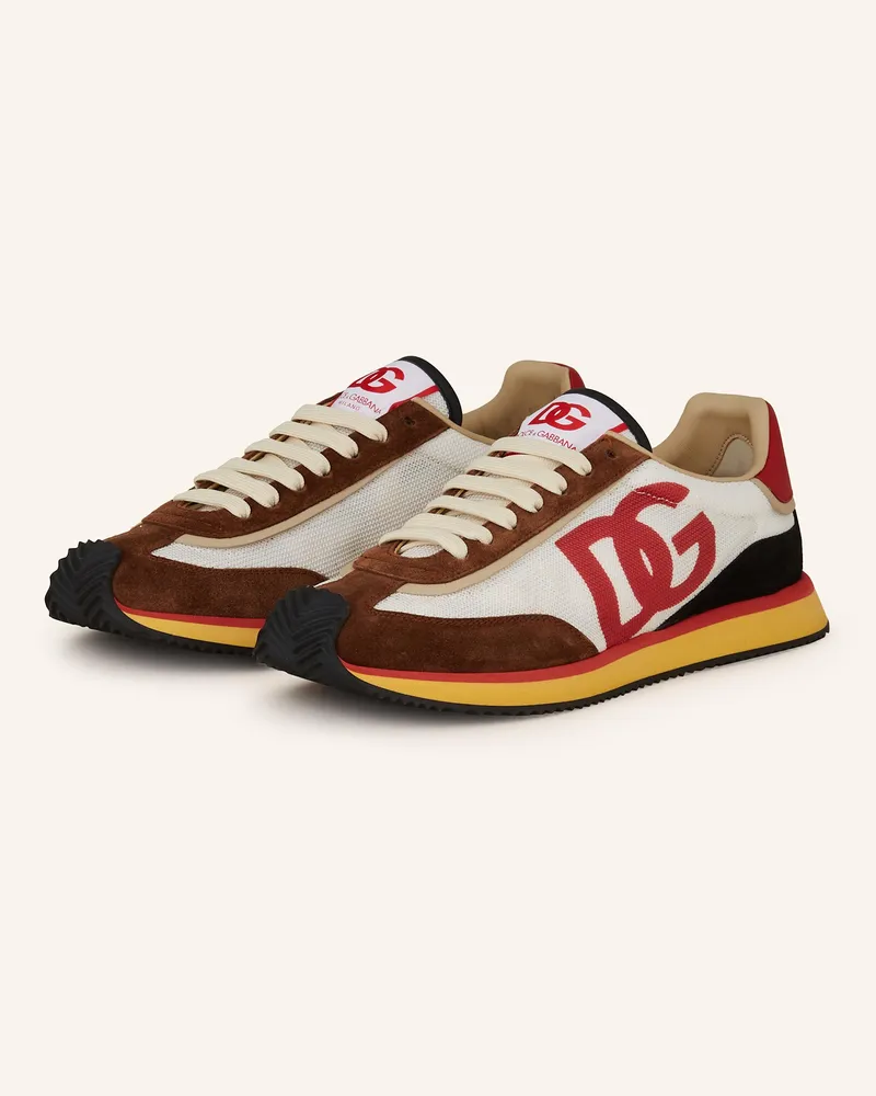 Dolce & Gabbana Sneaker BASSA DRAGON Weiss