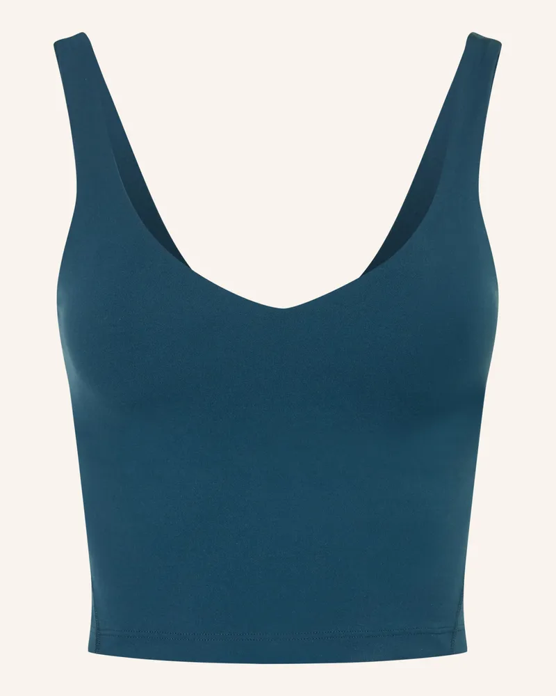 LULULEMON Yoga-Top Flow Y B/C blau Petrol