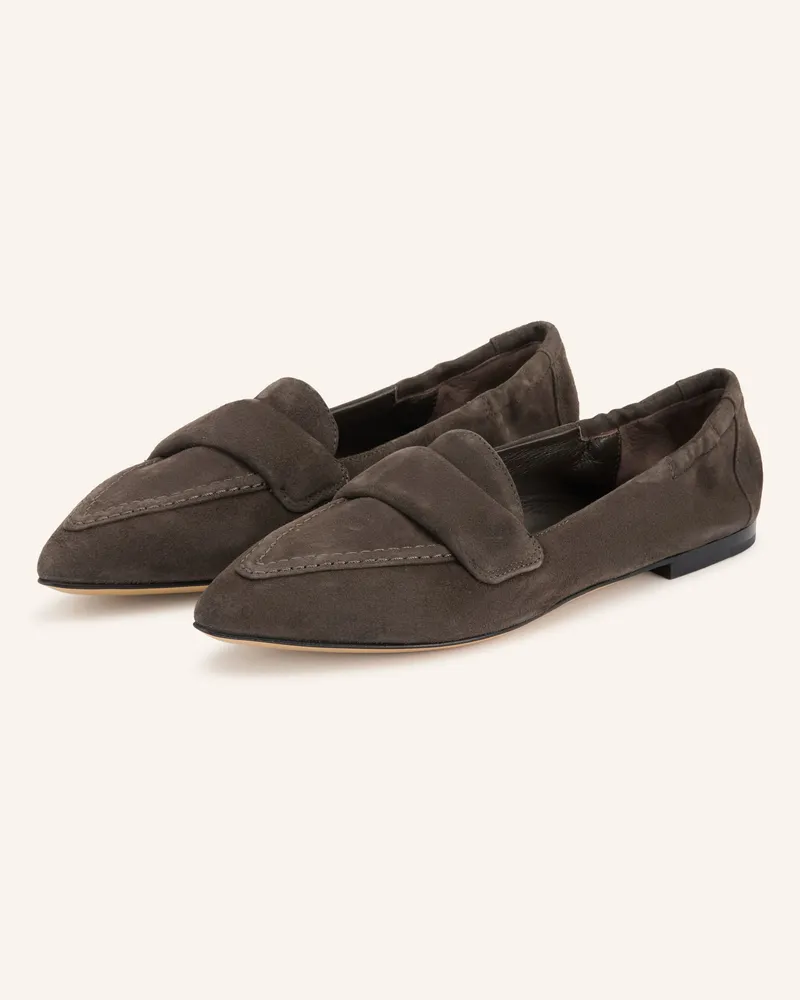 POMME D'OR Loafer Grace braun Dunkelbraun