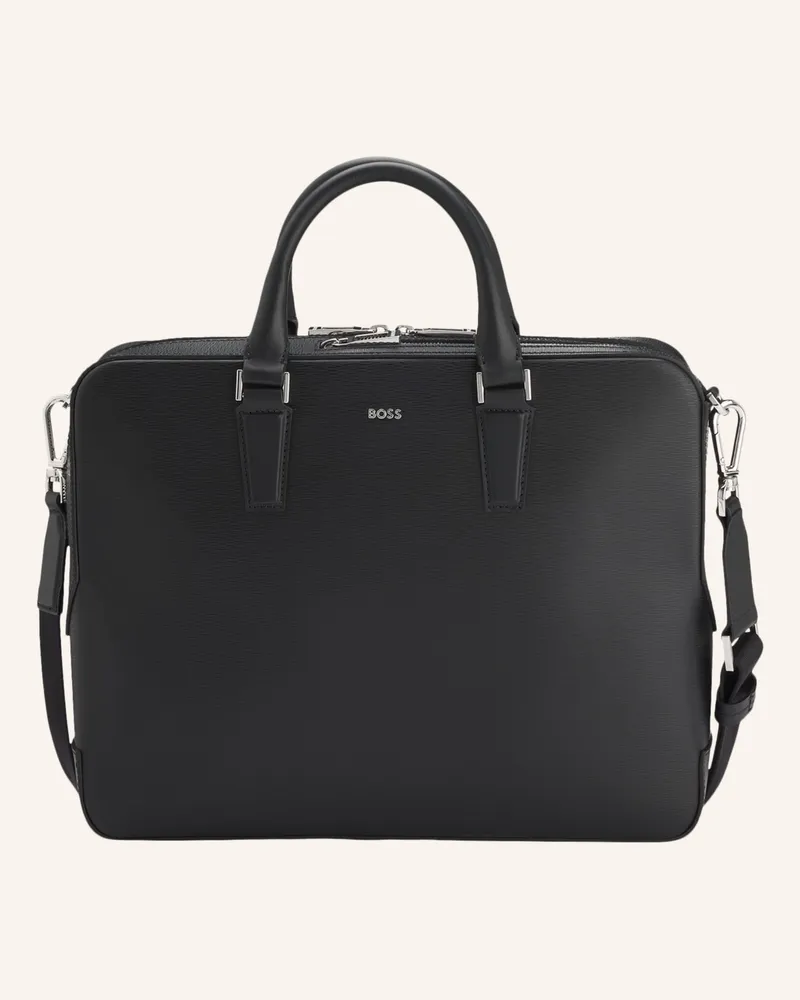 HUGO BOSS Dokumentenmappe LUMINARY_DOC CASE Schwarz