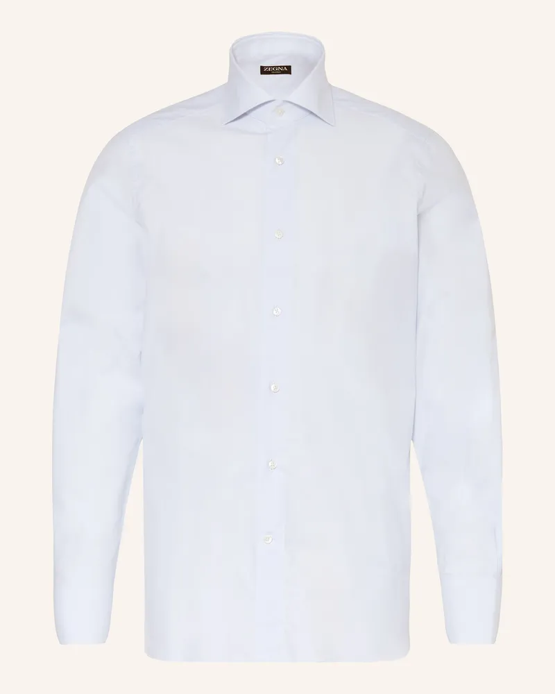 Ermenegildo Zegna Hemd Slim Fit Hellblau
