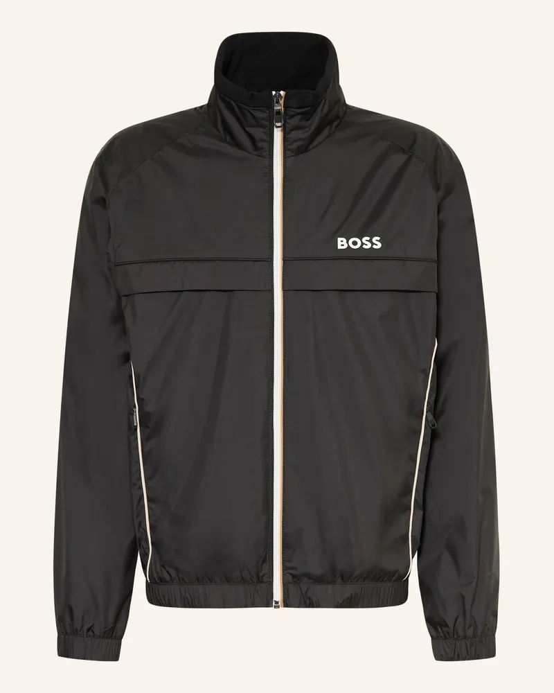 HUGO BOSS Tennisjacke Toc schwarz Schwarz
