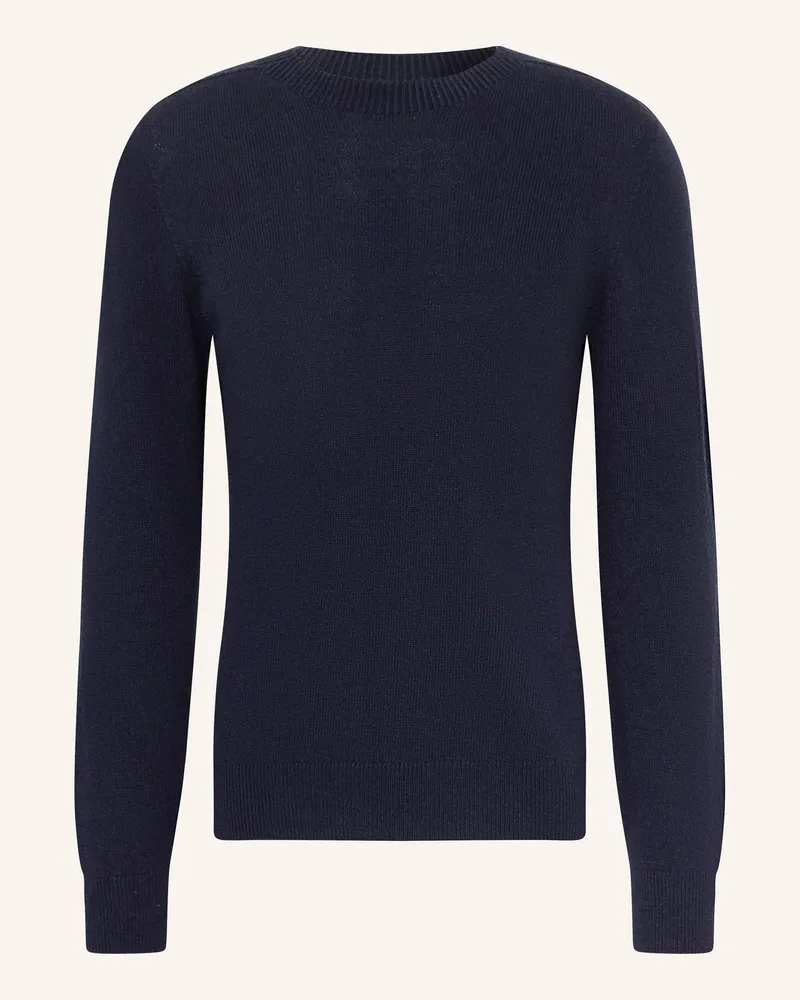 Maerz Pullover Mit Cashmere blau Dunkelblau