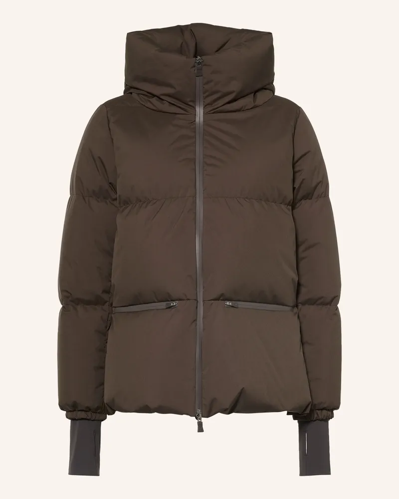 Herno Daunenjacke Piumino Corto braun Dunkelbraun
