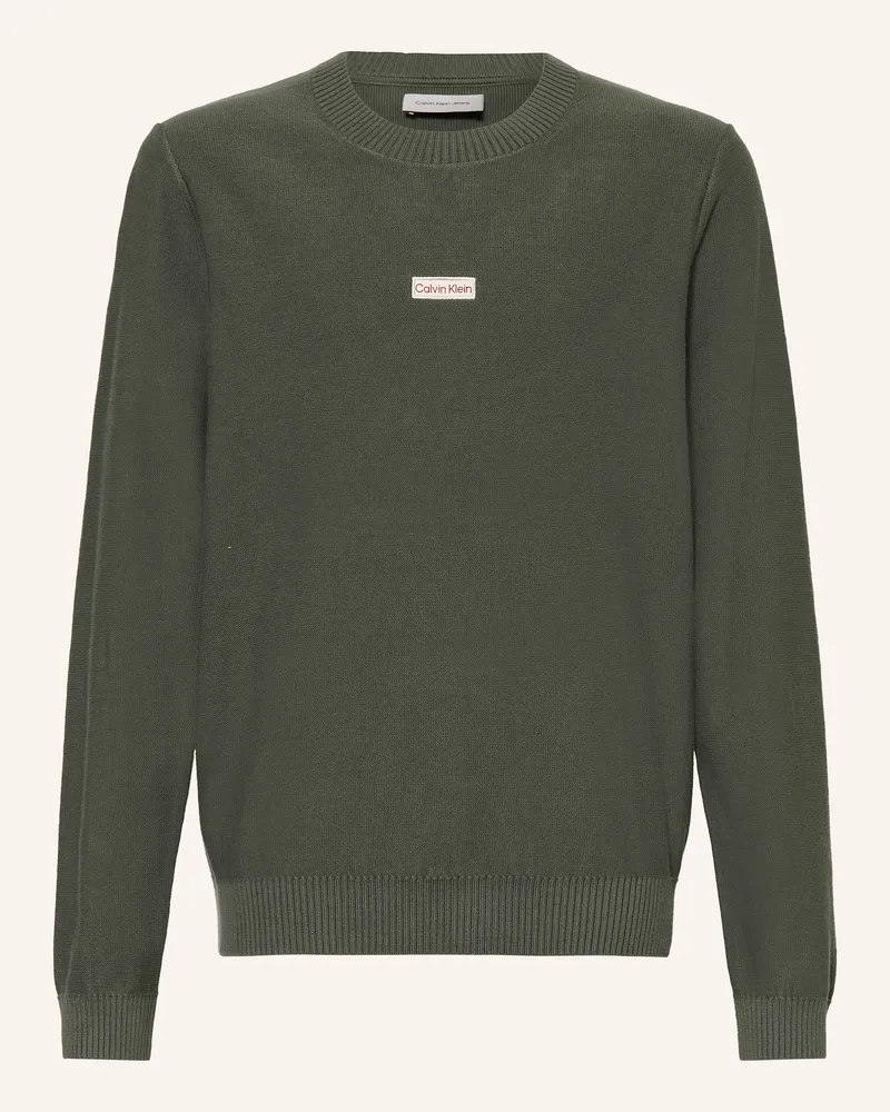 Calvin Klein Pullover gruen Petrol