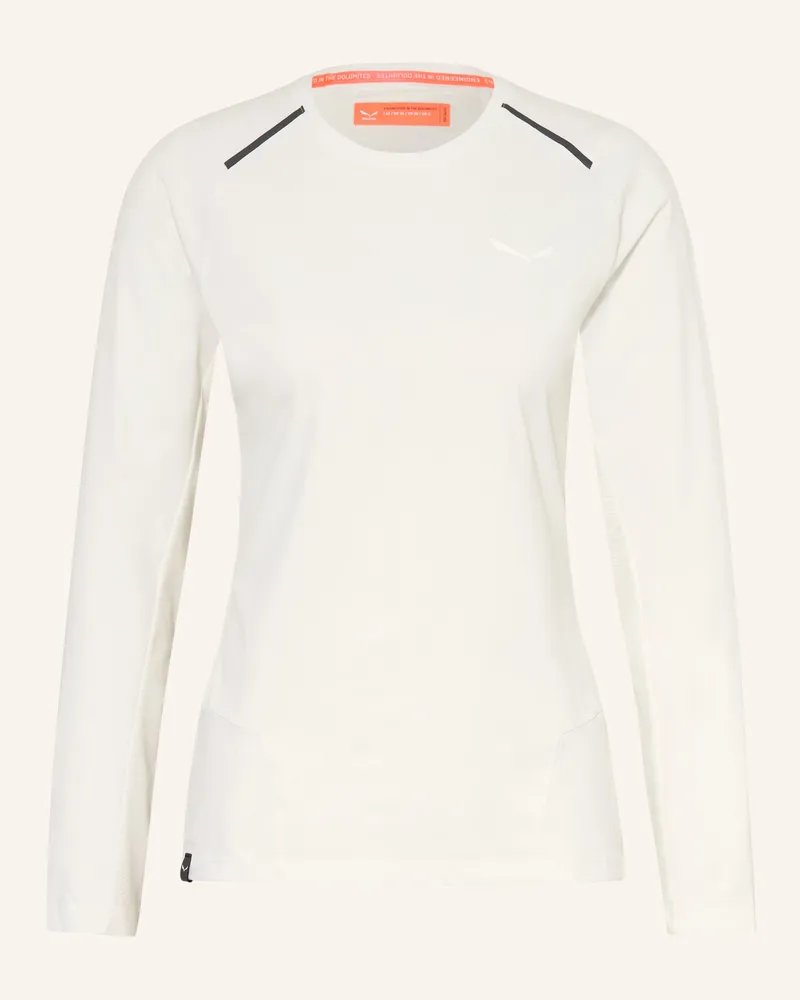 Salewa Longsleeve Pedroc Dry'ton weiss Weiss