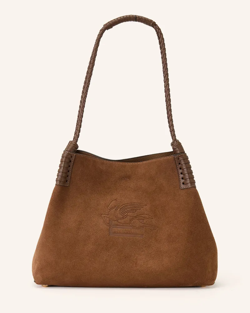 Etro Schultertasche Mit Pouch braun Braun