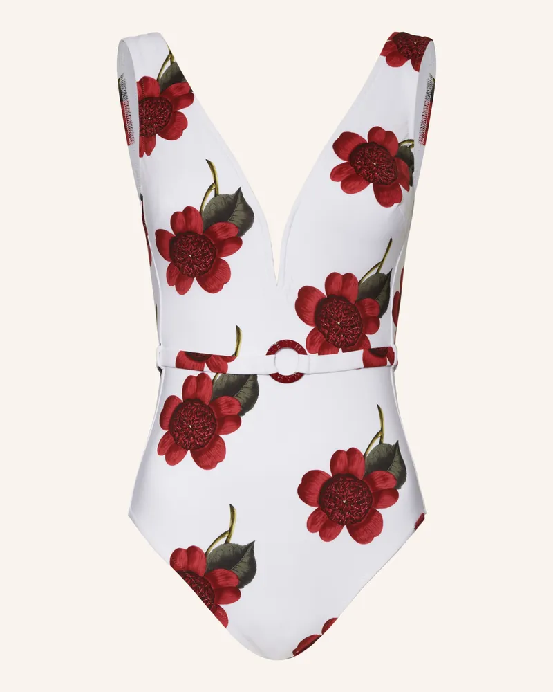 Maryan Mehlhorn Badeanzug THE BLOOM Weiss