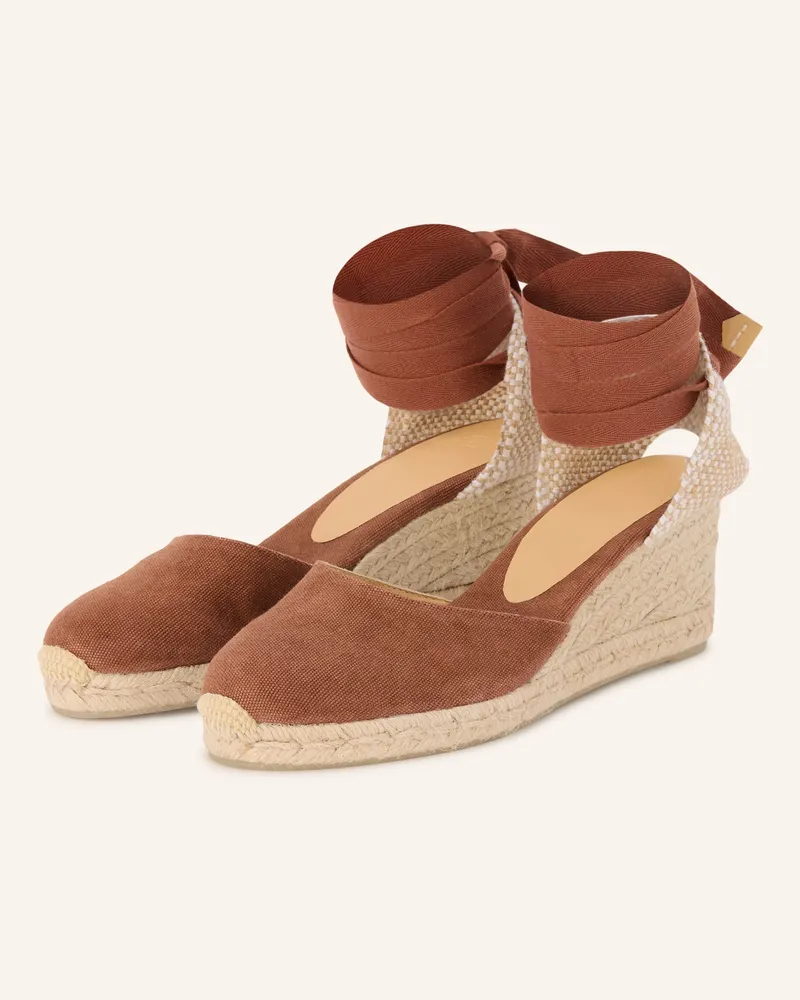 Castañer Wedges CARINA Braun
