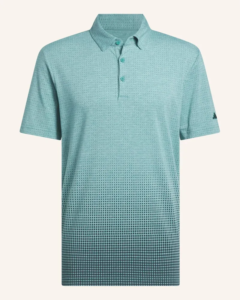 adidas GO-TO RISE PRINT POLOSHIRT Türkis