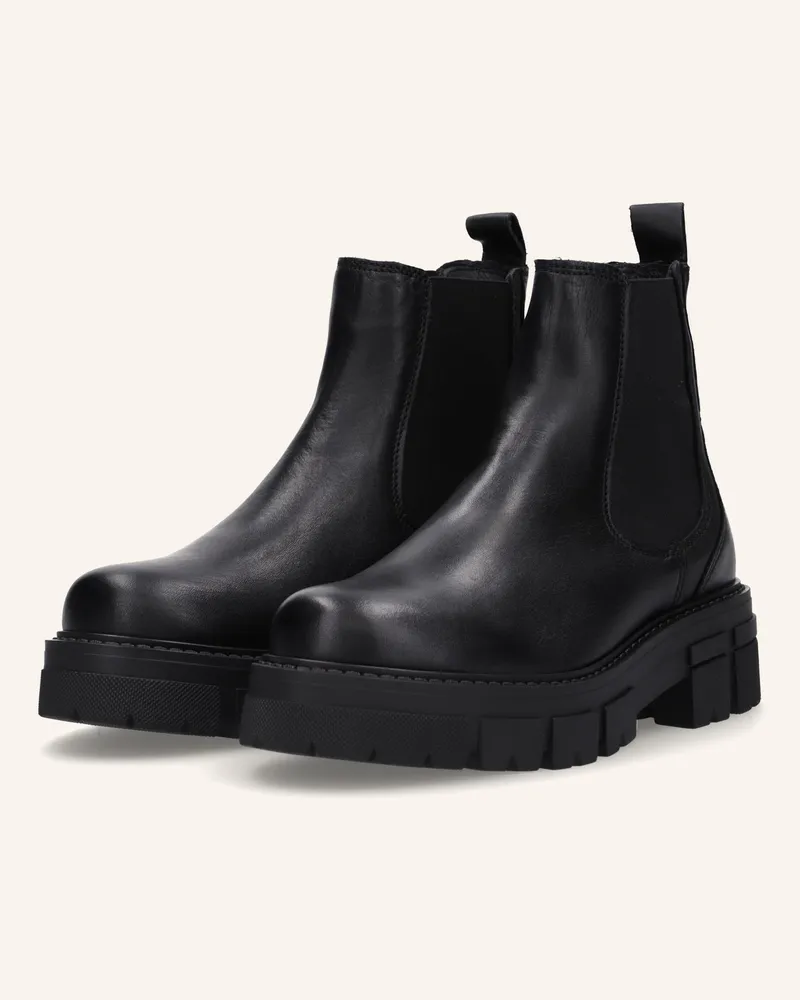 Apple of Eden Chelsea Boots Schwarz