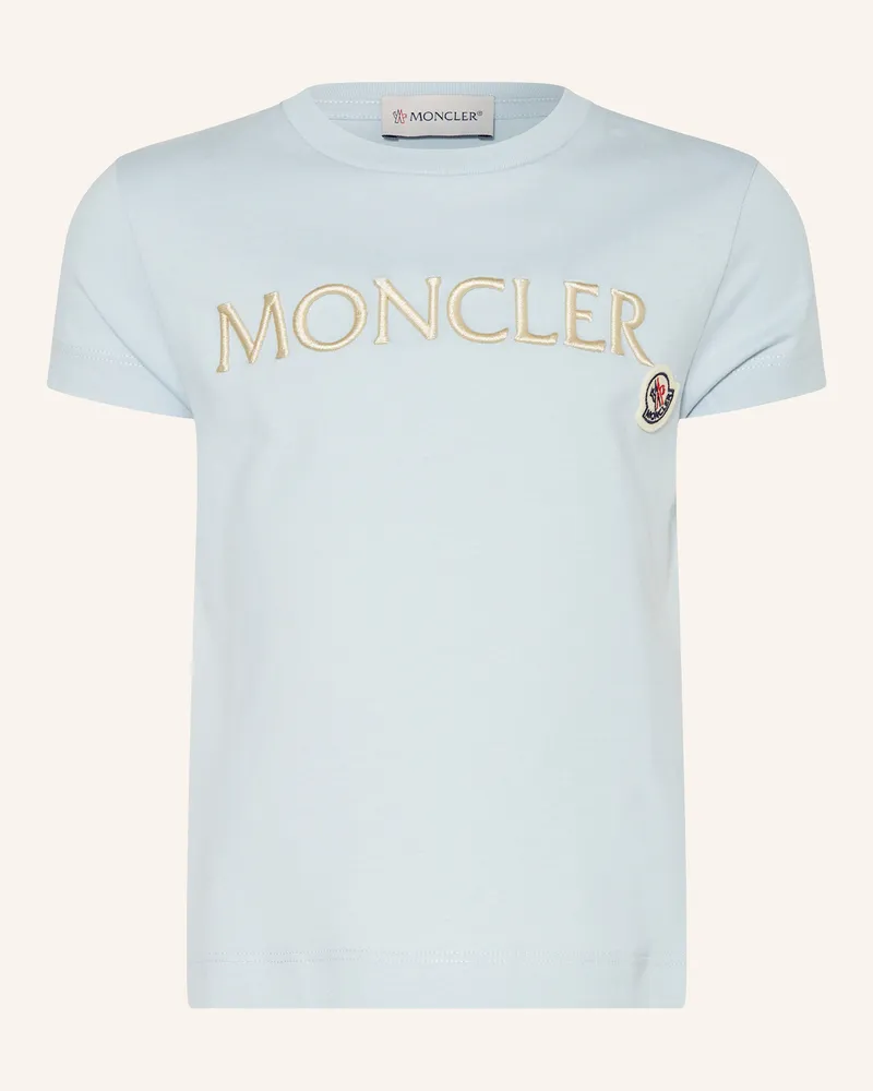 Moncler T-Shirt Hellblau
