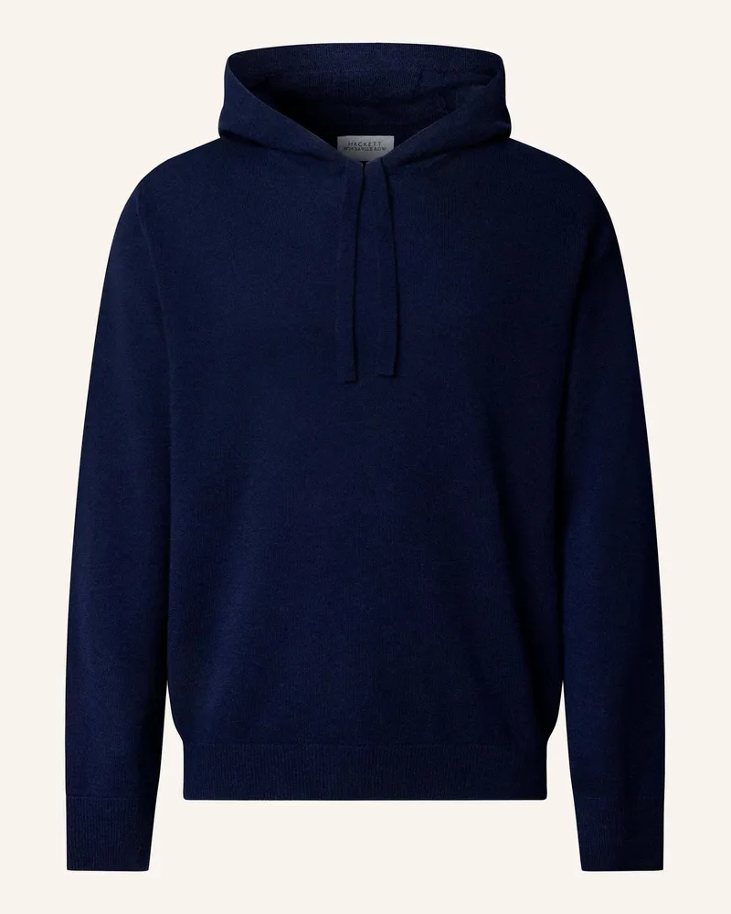 Hackett Pullover Sr Cashmere Hoodie blau Dunkelblau