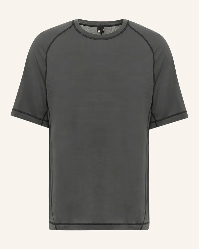 Mammut Funktionsshirt Tree Wool Fl grau Dunkelgrau