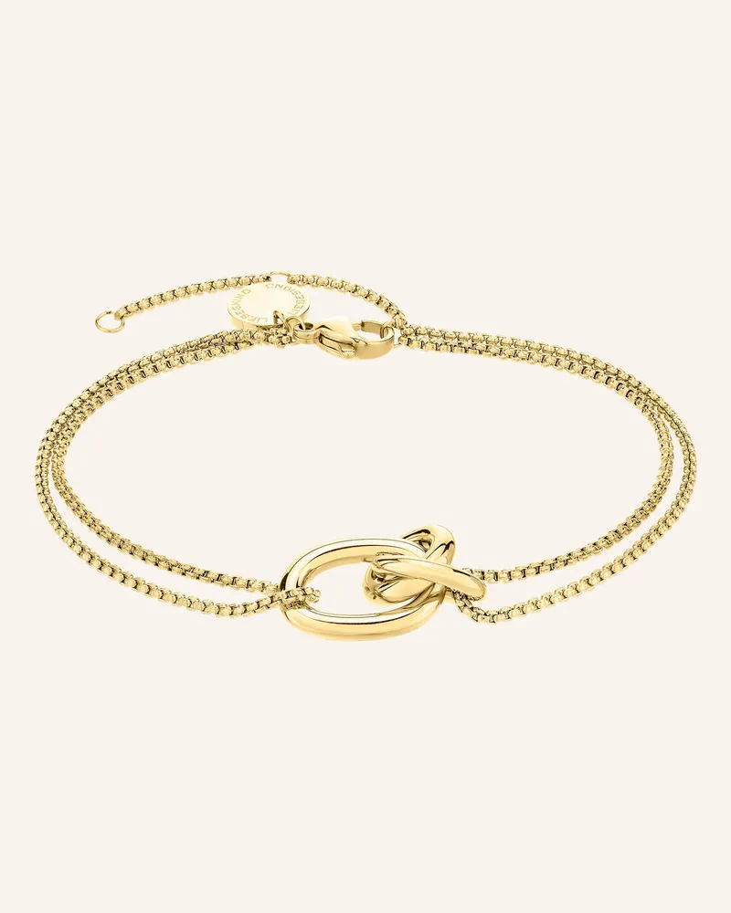 Liebeskind Armband  Aus  Edelstahl gold Gold