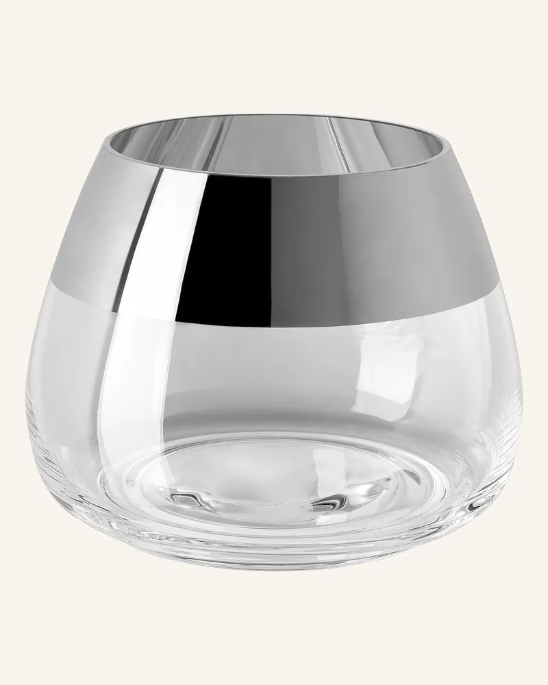Fink Teelichthalter Bella transparent Silber