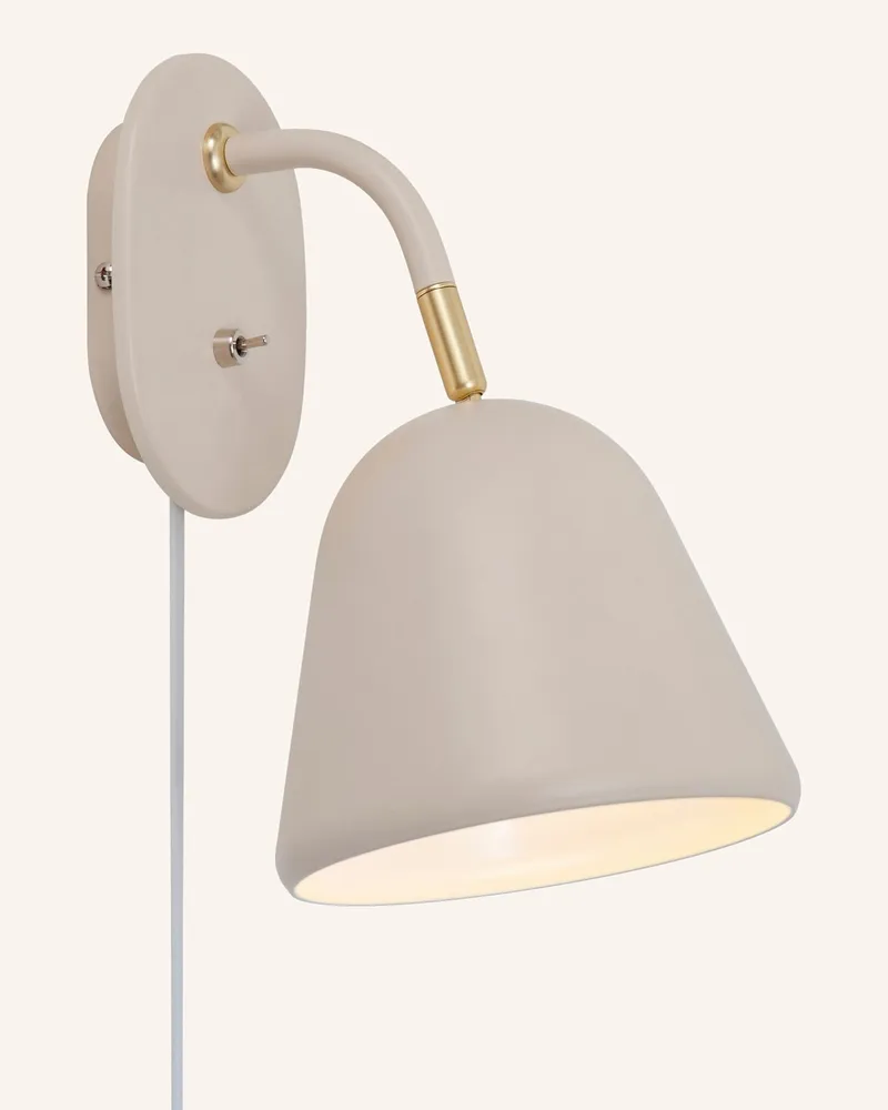 NORDLUX Wandleuchte Fleur 15 beige Beige