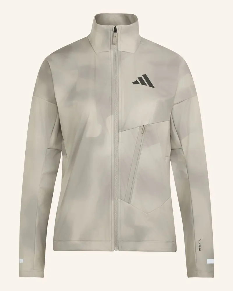 adidas Terrex Xperior Crosslauf Ski Softshell Jacke beige Beige