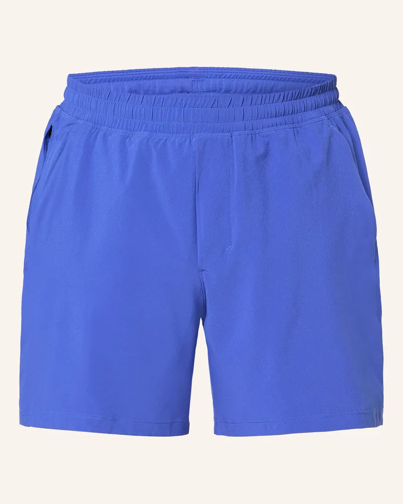LULULEMON 2-In-1-Trainingsshorts Pacebreaker blau Dunkelblau